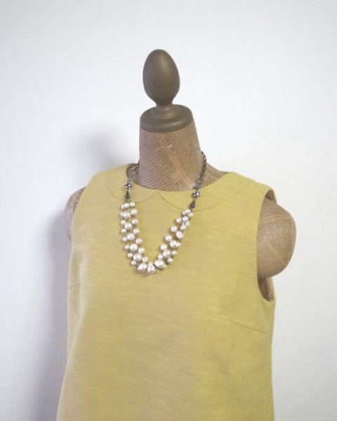 画像3: 【Kanami bijoux】  コットンパール ボリュームネックレス（ホワイト） (3)