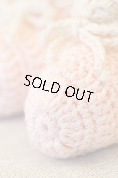 画像2: tricot ‘ the’ (トリコテ)「オーガニックベビーシューズ」(ピンク) (2)