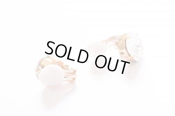 画像2: 【MASALO】 一粒スワロフスキー  イヤリング（バイオレット） (2)