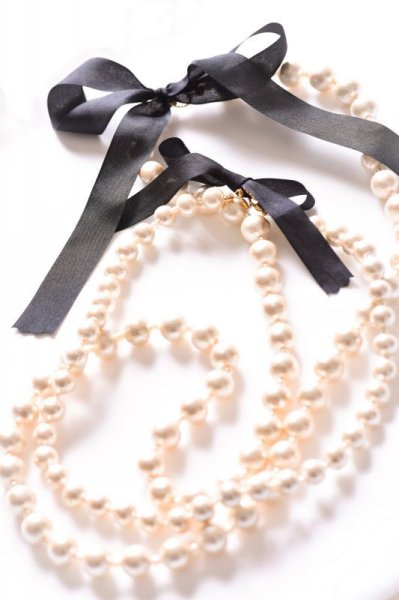 画像2: 【MASALO】  親子リンク　コットンパールネックレス (2)