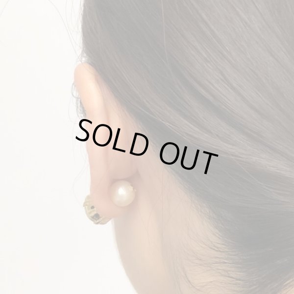 画像5: 【MASALO】  一粒スワロフスキー パールキャッチピアス（クリア） (5)