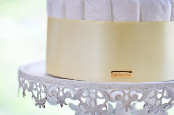 画像5: 【Salon d'or オーガニック】 爽やかな黄色のダイパーケーキ  （おむつケーキ） (5)