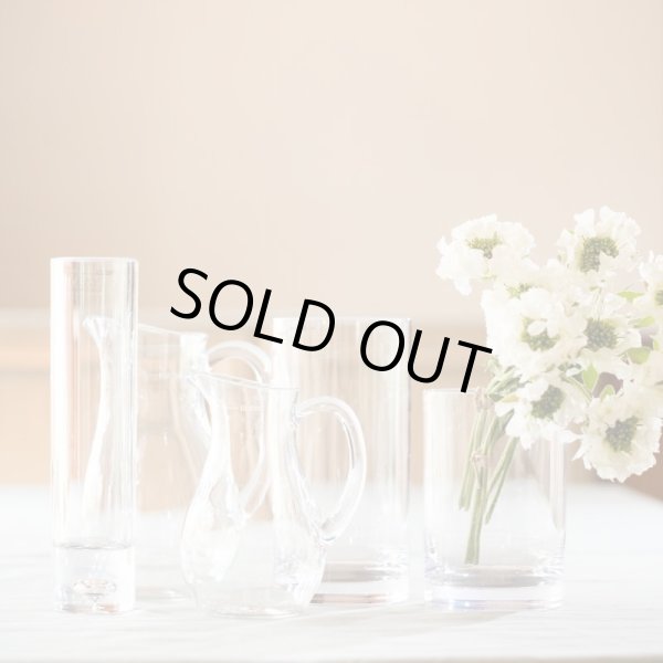 画像3: クリスタルガラスのようなピッチャー型の花瓶（Mサイズ) (3)