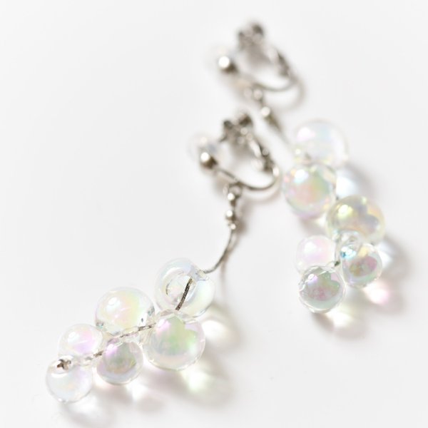 画像3: 【MASALO】 シャボン玉　ピアス・イヤリング　S (3)