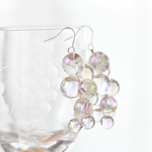 画像3: 【MASALO】 シャボン玉　ピアス・イヤリング　M (3)