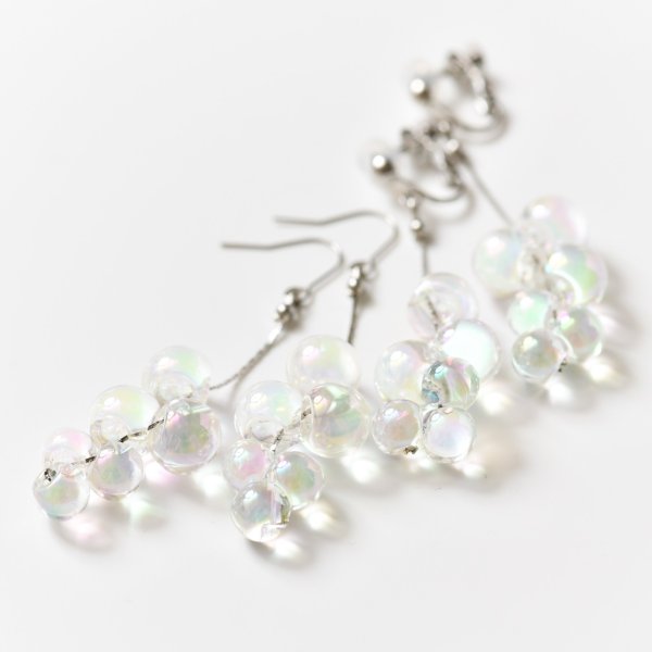 画像4: 【MASALO】 シャボン玉　ピアス・イヤリング　S (4)