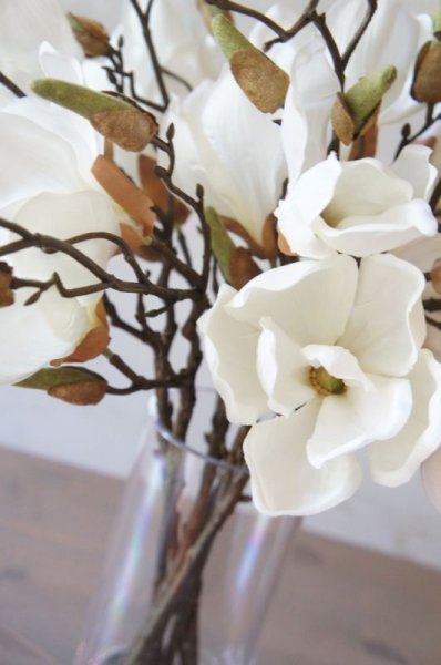 画像3: 【造花】マグノリア(モクレン・ 48cm・7本セット) (3)