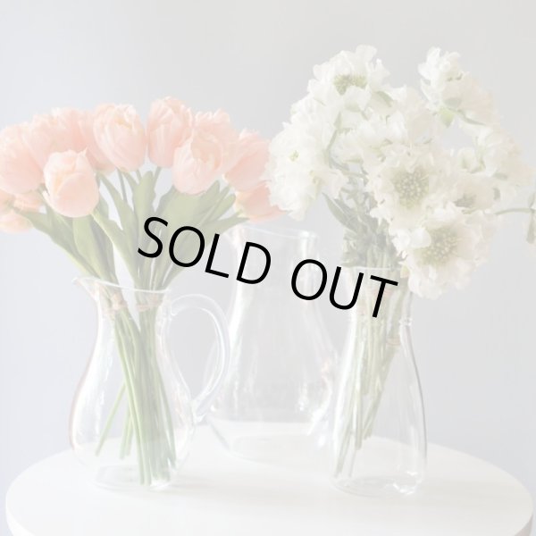 画像6: クリスタルガラスのようなカラフェ型の花瓶（Sサイズ） (6)