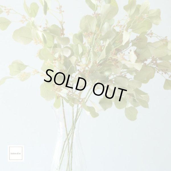 画像3: 【造花】ユーカリ（スモーキーグリーン・68cm・5本セット） (3)