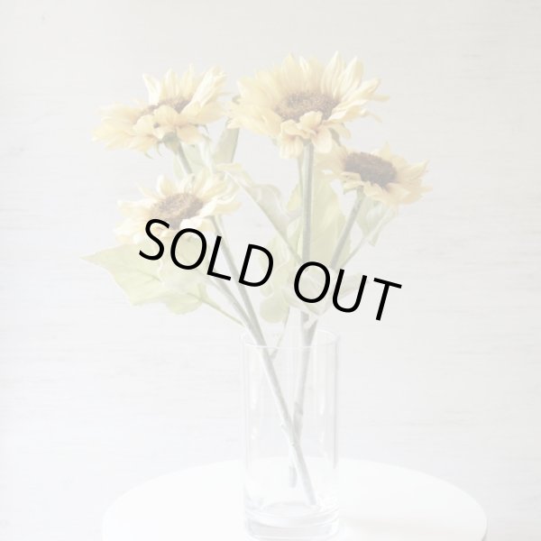 画像3: 【造花】ひまわり（くすみイエロー） (3)