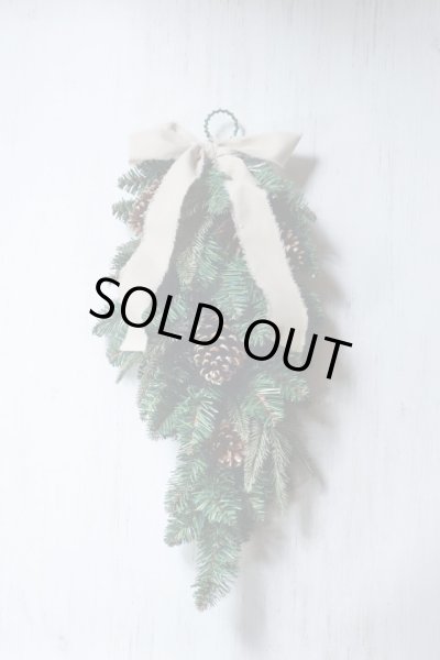 画像3: 【造花】クリスマススワッグ  55cm (3)