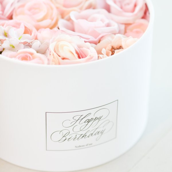 画像4: 【Thank you】【Happy Birthday】BOXアレンジメント(造花) (4)