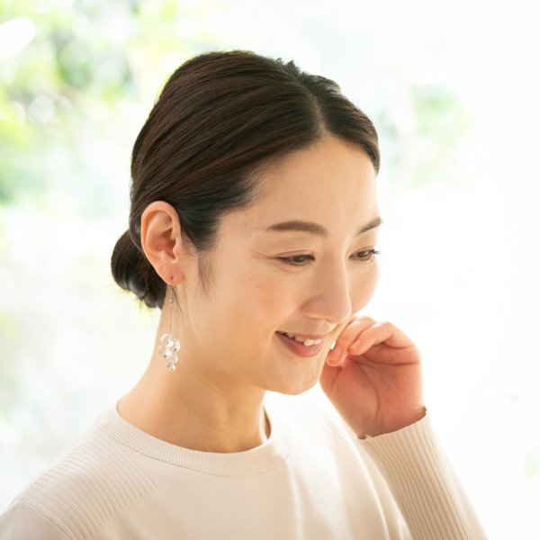 画像2: 【MASALO】 シャボン玉　ピアス・イヤリング　S (2)