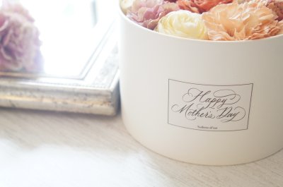 画像1: 4/30より発送可能　【造花】母の日BOXアレンジメント