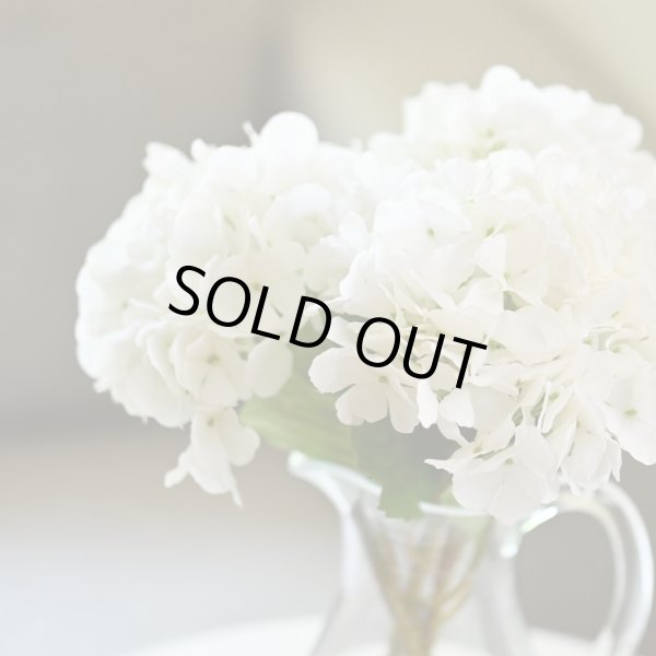 画像3: 【再入荷予定】【造花】あじさい（ホワイト）　33cm3本セット (3)