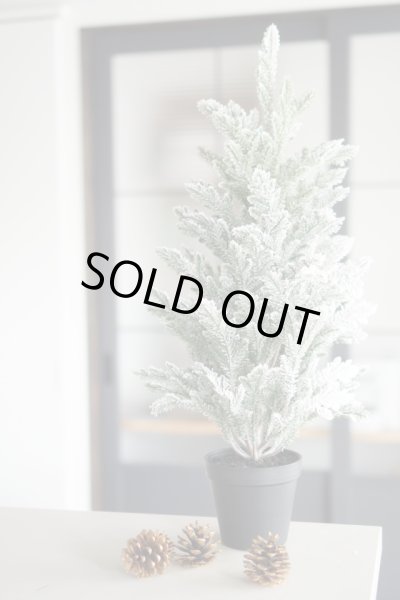 画像2: フロッキー スノー ツリー（65cm） (2)