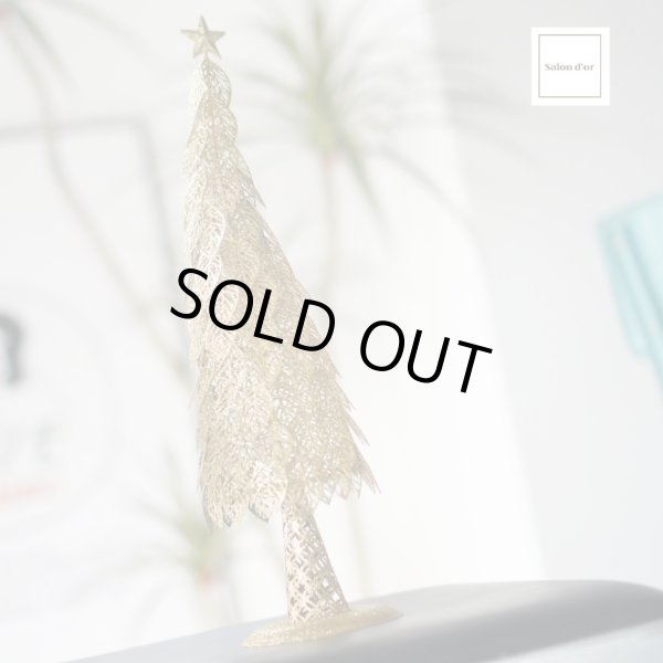 画像4: 【30%OFF】 リーフ・メタル・ツリー ゴールド (4)