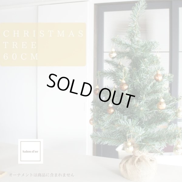 画像1: 【20%OFF】ナチュラル・クリスマスツリー （60cm） (1)