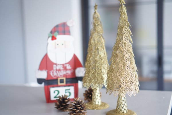 画像5: リーフ・メタル・ツリー ゴールド (5)