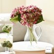 画像1: 【造花】ニュアンスあじさい（３色展開）　33cm3本セット (1)